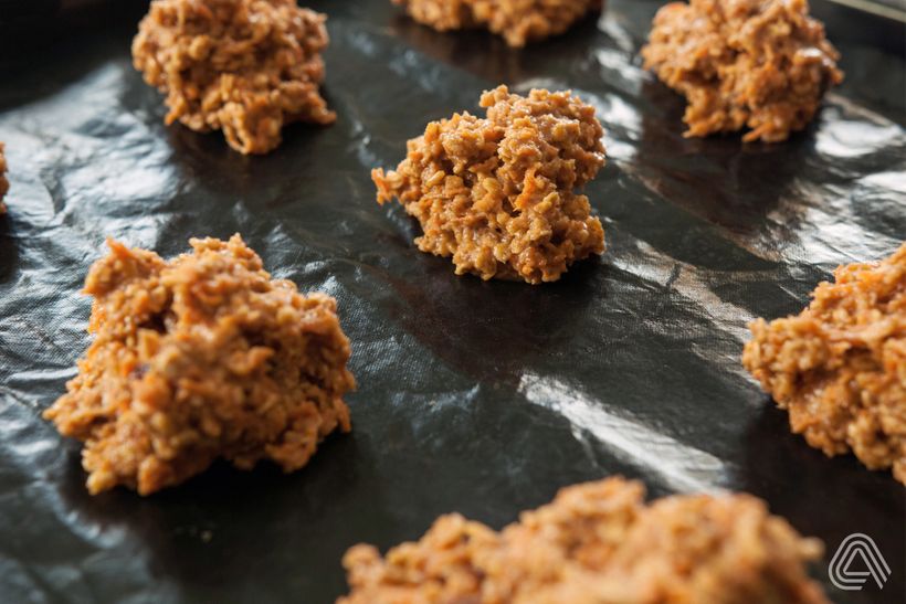 Zdravé mrkvové sušenky z ovesných vloček