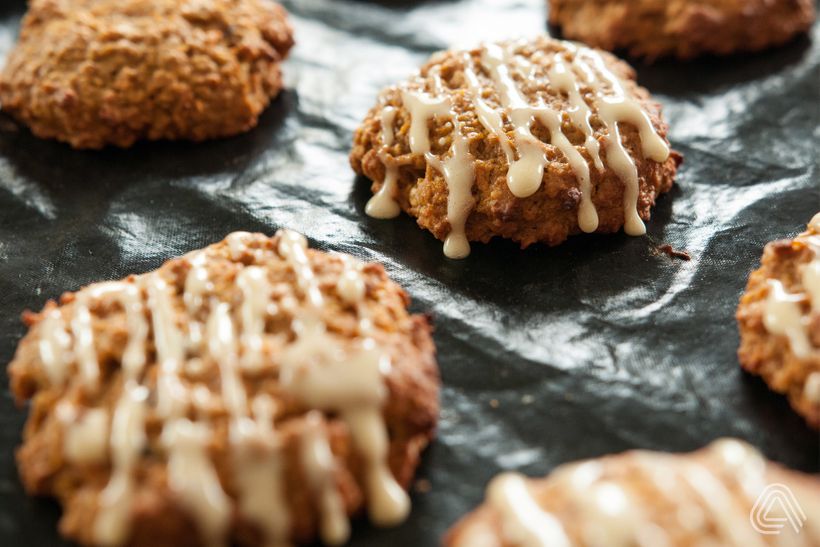 Zdravé mrkvové sušenky z ovesných vloček