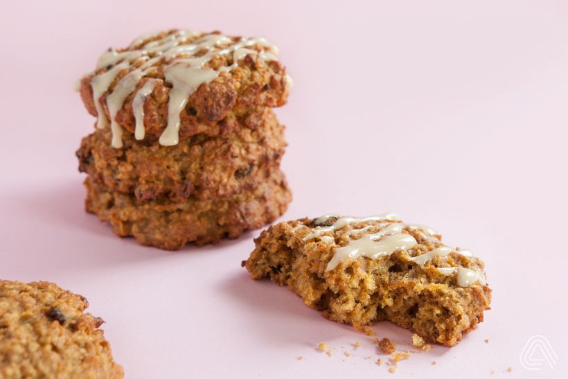 Zdravé mrkvové sušenky z ovesných vloček