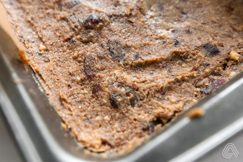 Nepečené orechové rezy