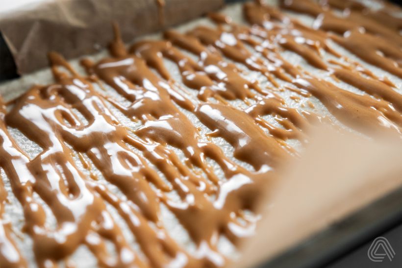 Nepečené orechové rezy