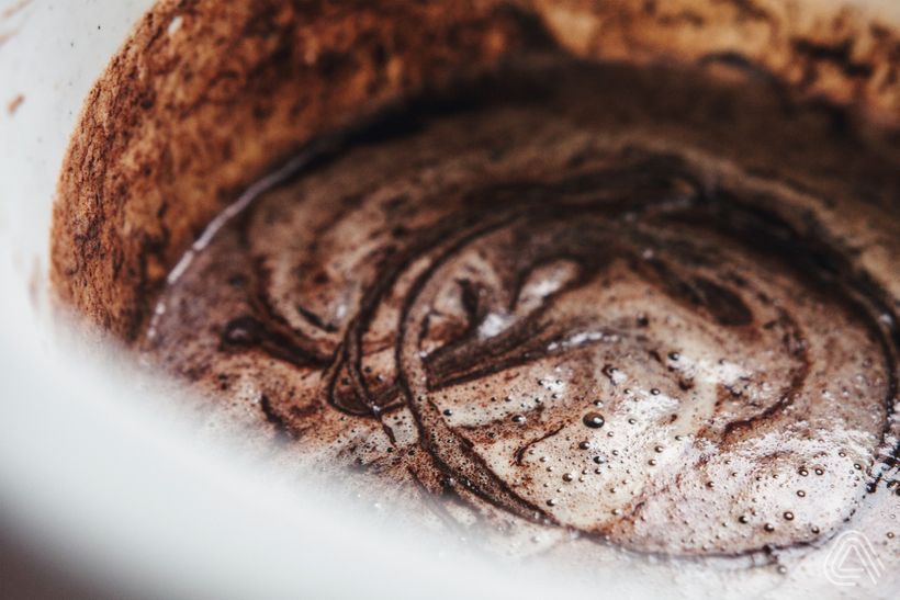 Zasnežené vianočné čokoládové guľôčky