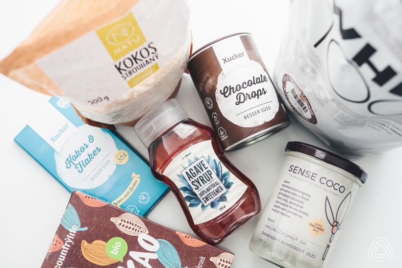 Kokosovo-čokoládové košíčky