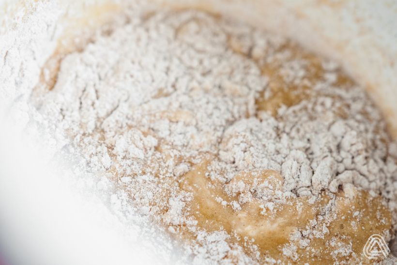 Amerikanische Schoko-Cookies mit Dinkelmehl