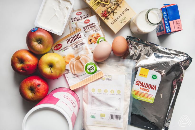 Fit tvarohový kremeš na plech