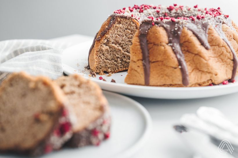 Gaštanová bábovka bez múky