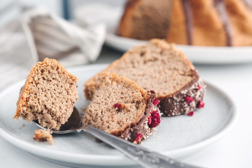 Gaštanová bábovka bez múky