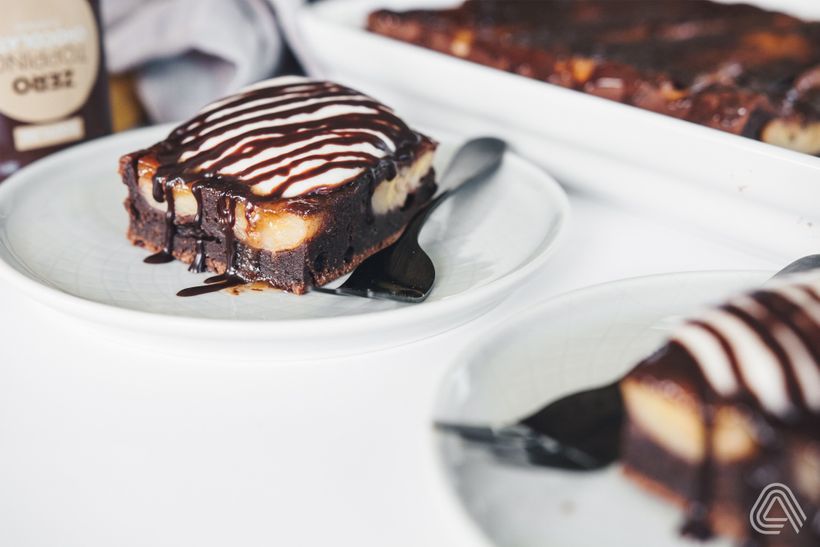 Banánový koláč na plech