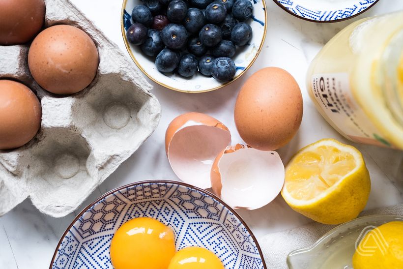 Nadýchaná vaječná omeleta na sladko