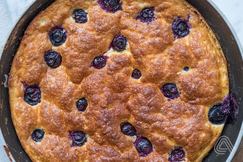 Nadýchaná vaječná omeleta na sladko