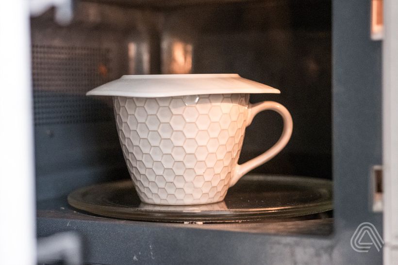 Pochierte Eier aus der Mikrowelle