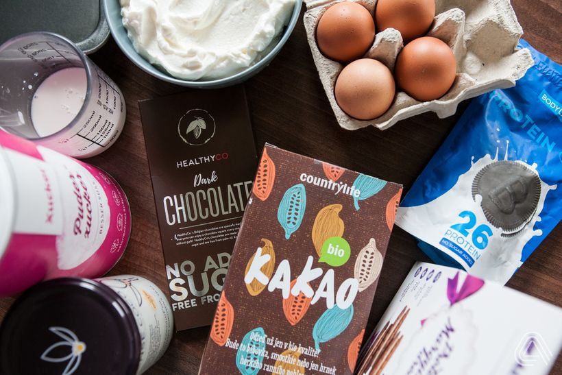 Extra čokoládový cheesecake na plech