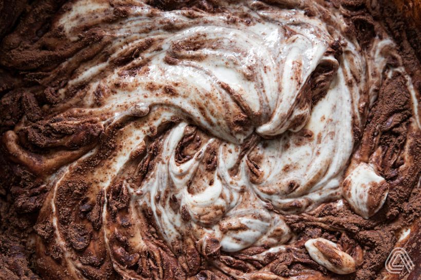 Extra čokoládový cheesecake na plech