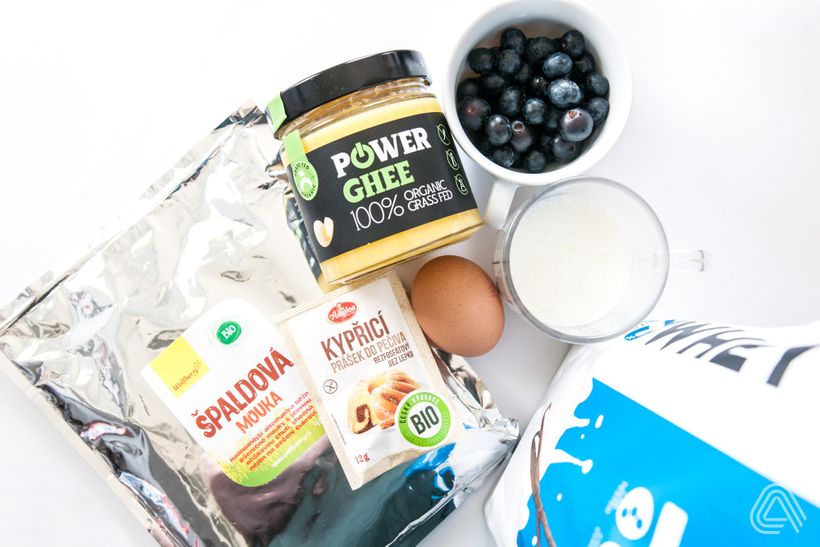 Proteinové lívance z acidofilního mléka