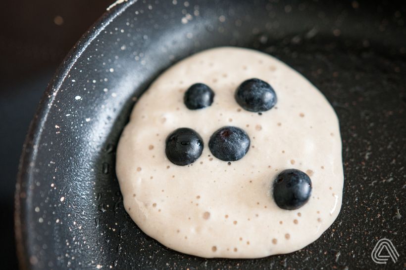 Proteinové lívance z acidofilního mléka