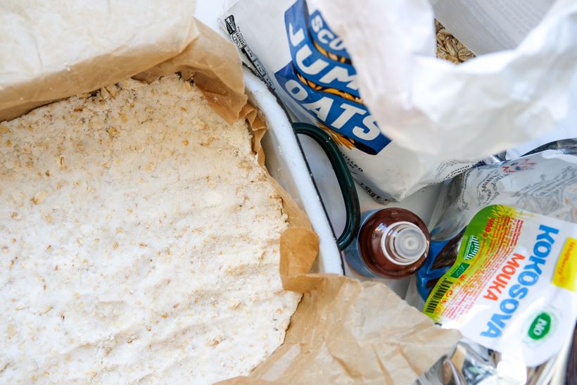 Arašídovo-čokoládový dezert