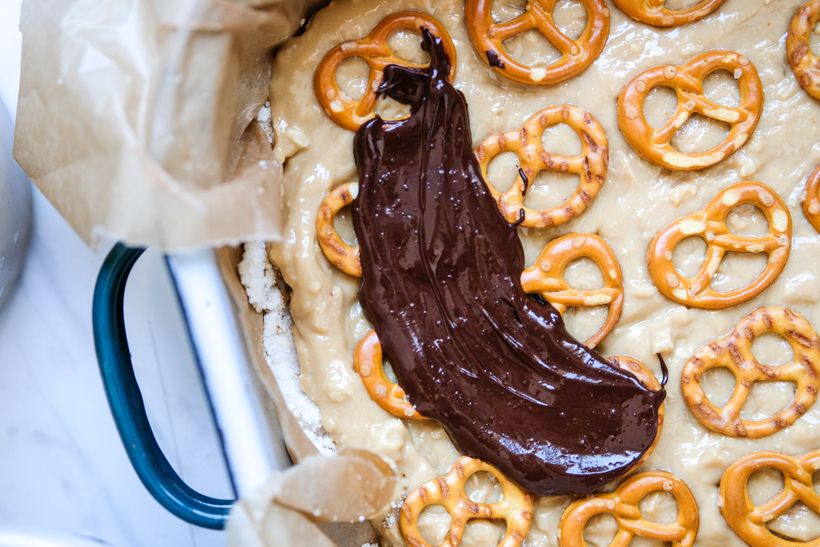 Arašídovo-čokoládový dezert