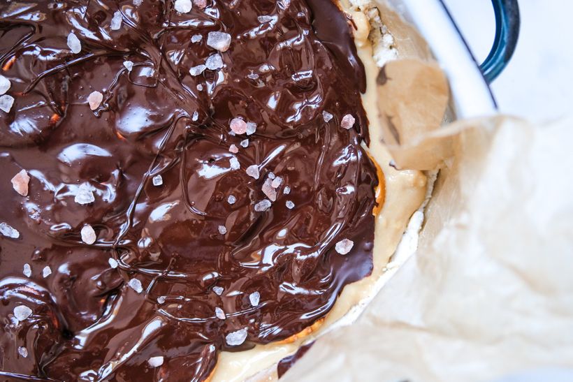 Arašídovo-čokoládový dezert