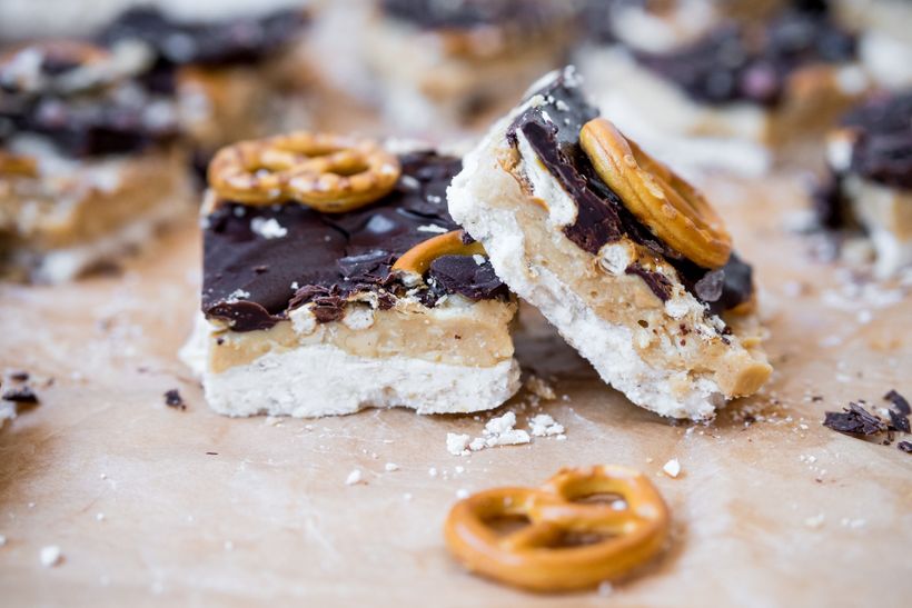 Arašídovo-čokoládový dezert