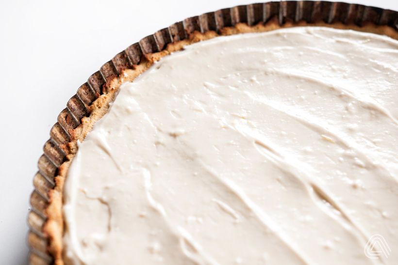 Čučoriedková torta s tvarohom