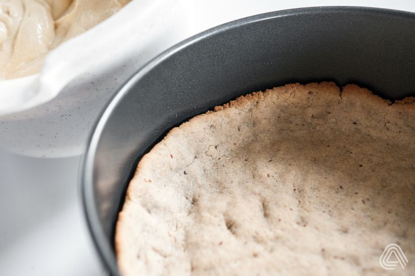 Arašídový cheesecake