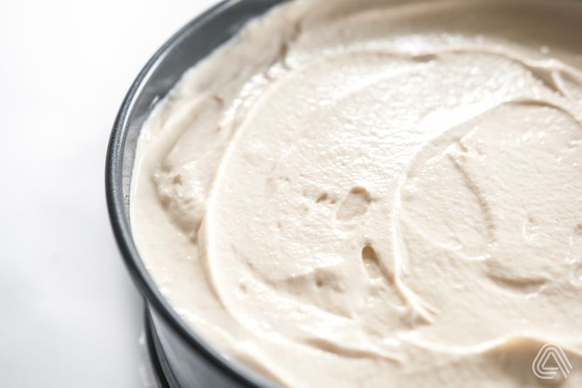 Arašídový cheesecake