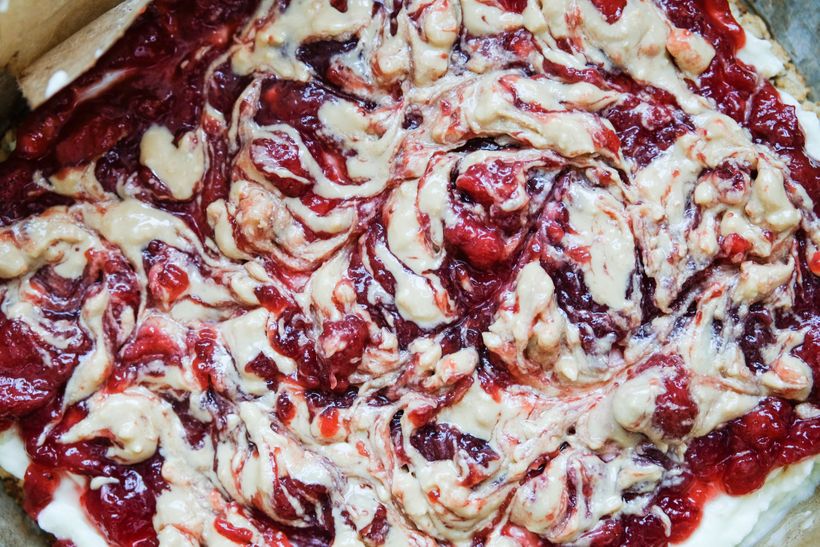 Peanut butter & jelly řezy