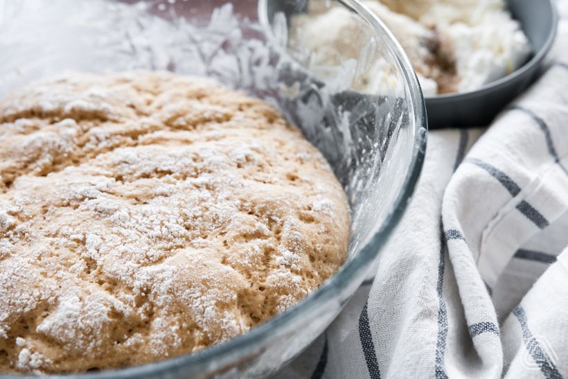 Kynuté buchty s tvarohem