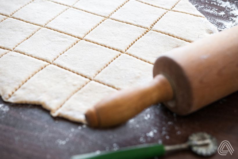 Kynuté buchty s tvarohem