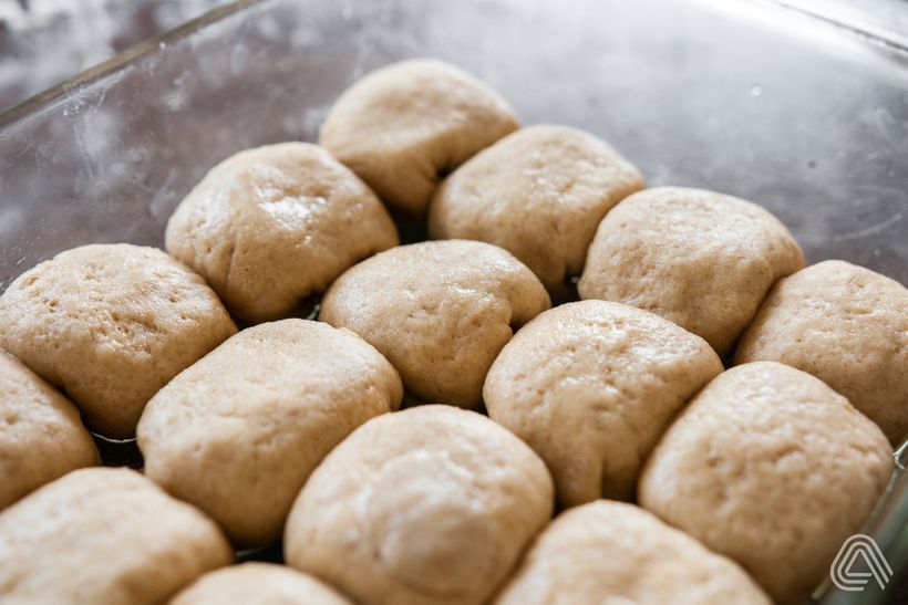 Kynuté buchty s tvarohem