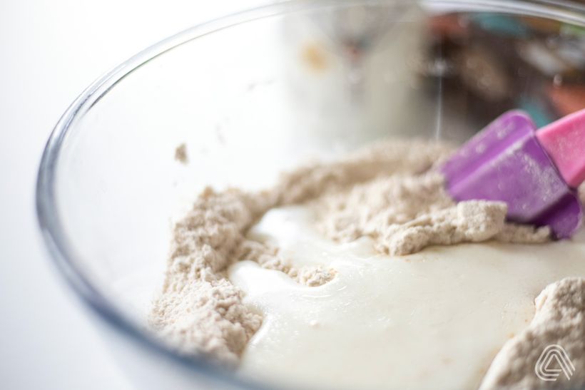 Dvojfarebná kokosovo-čokoládová bábovka