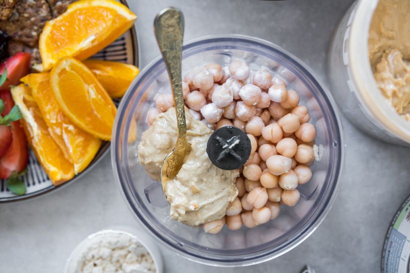 Proteinový hummus nasladko