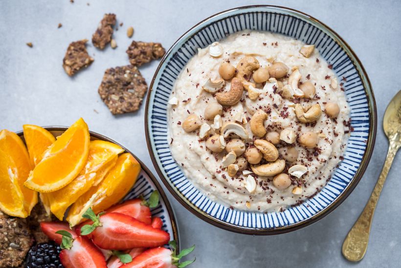 Proteinový hummus nasladko