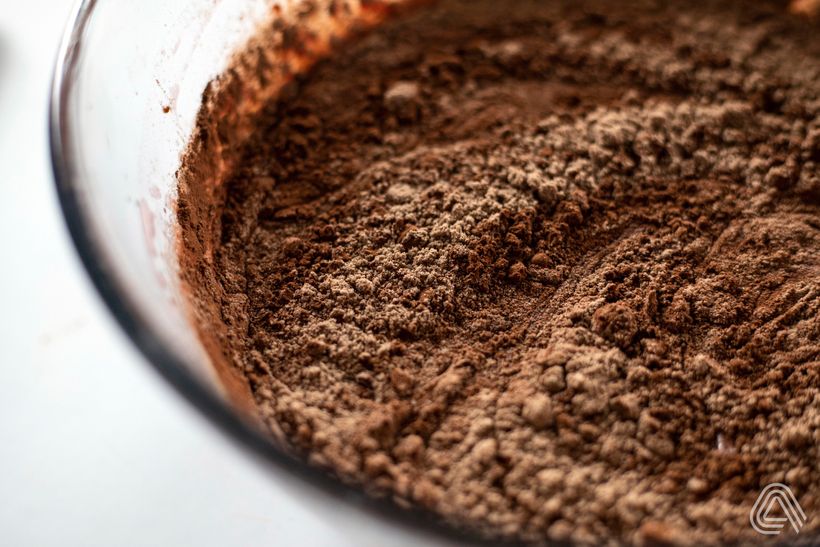 Čokoládový chlebíček s červenou řepou