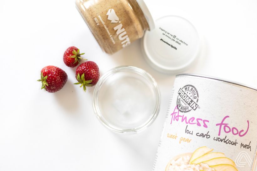 Ovesná kaše do skleničky