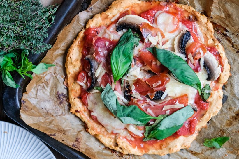 Hříšně dobrá proteinová pizza