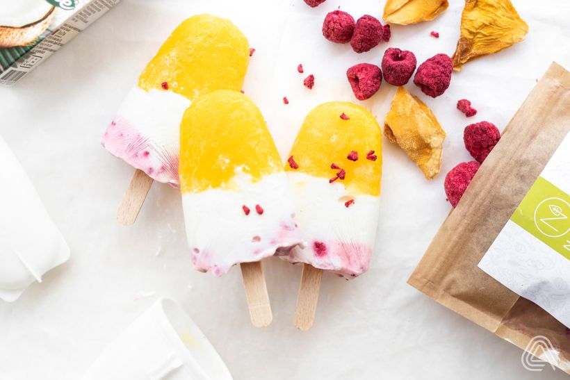 Domáci ovocný nanuk