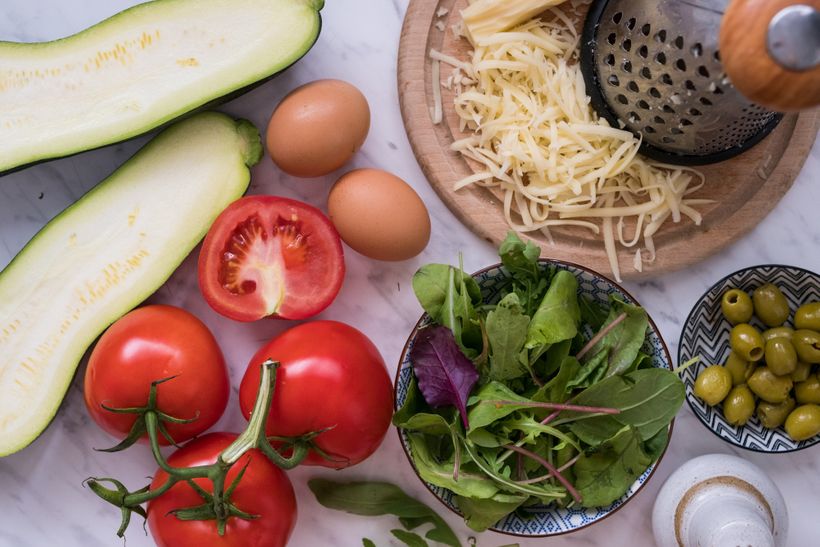 Zucchini-Pizza ohne Mehl