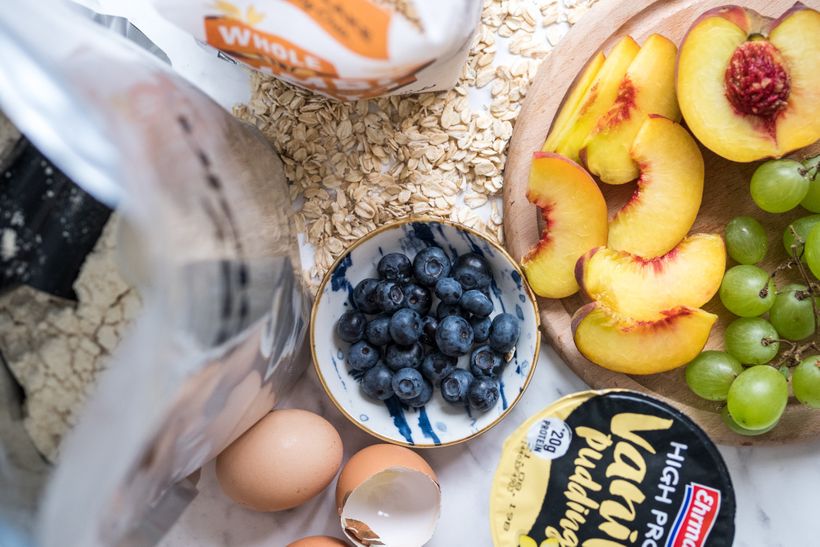 Ovsené vločky 3-krát inak: Raňajková pizza s proteínovým pudingom