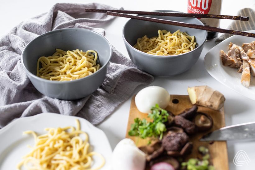 Japanische Ramen: eine einfache und schnelle Suppe