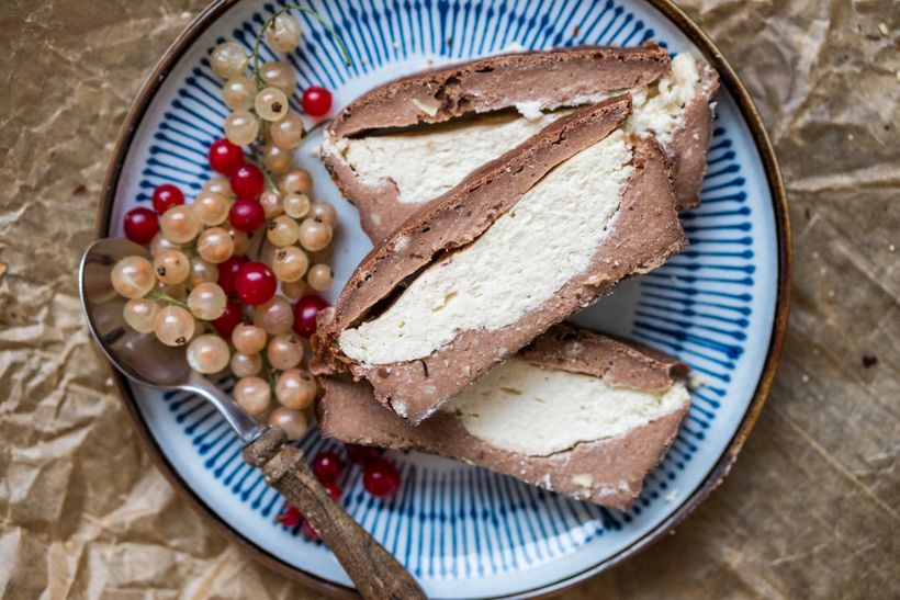 Cuketový chlebíček s tvarohom