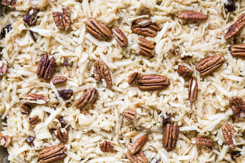 Zdravé barónkine rezy s tvarohom a jablkami