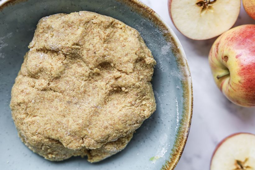 Zdravé barónkine rezy s tvarohom a jablkami