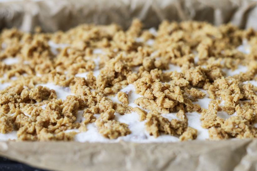 Zdravé barónkine rezy s tvarohom a jablkami