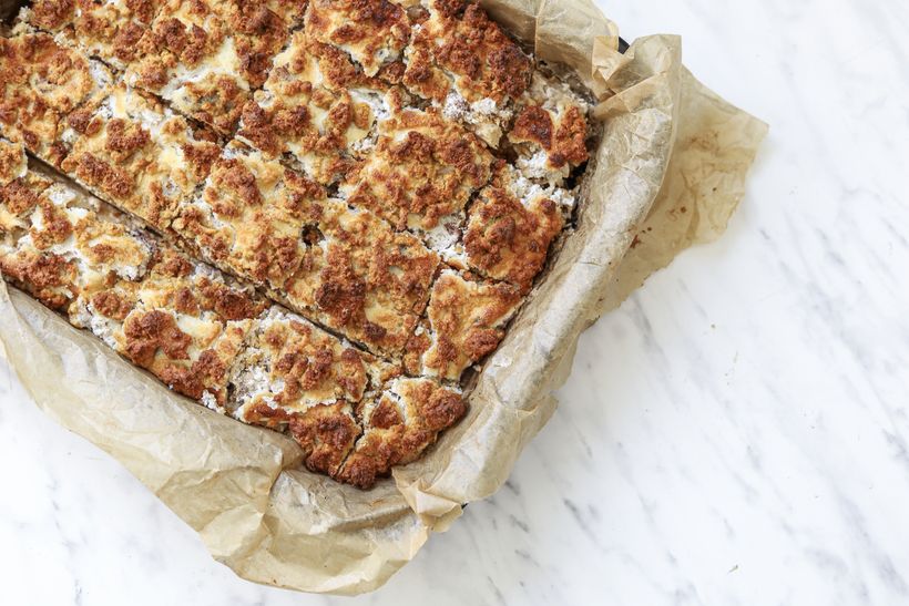 Zdravé barónkine rezy s tvarohom a jablkami