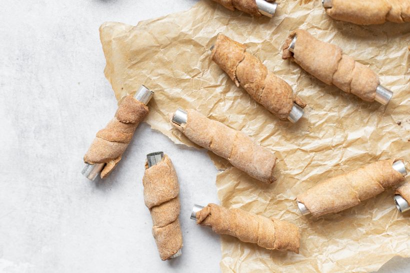 Vychutnejte si křehké kremrole plněné proteinovým pudinkem