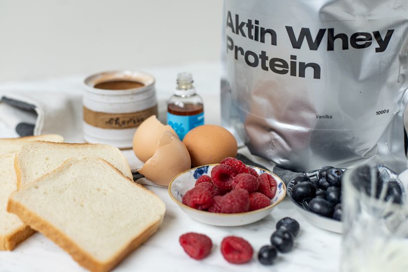 Francúzske toasty pre fitnesákov