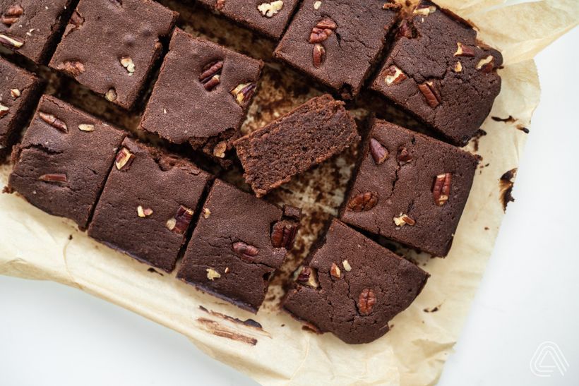 Luxusné bezlepkové čokoládové brownies