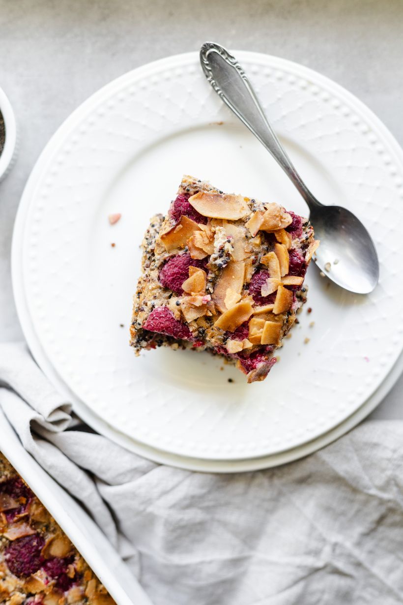 Pečená kaša z quinoy