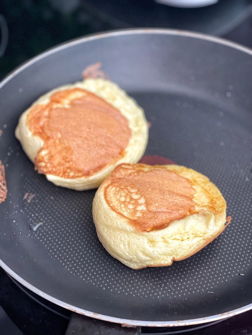 Nadýchané japonské palačinky